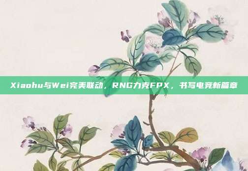 Xiaohu与Wei完美联动，RNG力克FPX，书写电竞新篇章  第1张