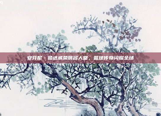 安芬尼·哈达威荣膺名人堂，篮球传奇闪耀全场  第1张