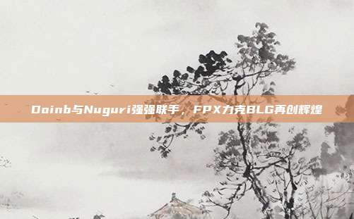 Doinb与Nuguri强强联手，FPX力克BLG再创辉煌  第1张