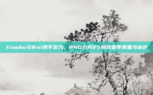 Xiaohu与Wei携手发力，RNG力克V5展现春季赛黑马本色  第1张